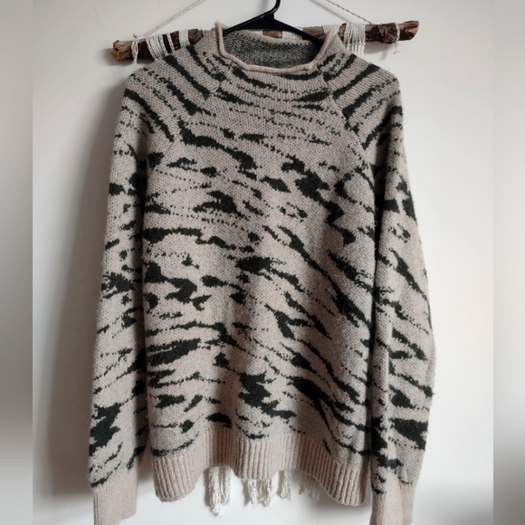 Madewell Soft Wool Marble Sweater - Picture 1 of 7